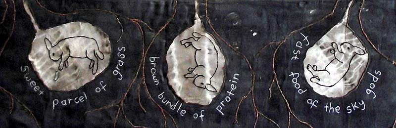 biogearth, textile landscape by Jan Kilpatrick