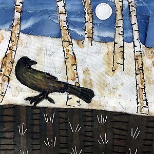 Bird in the Birch
